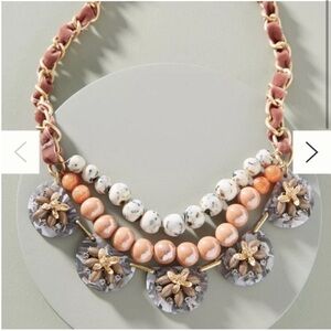 Anthropologie statement necklace